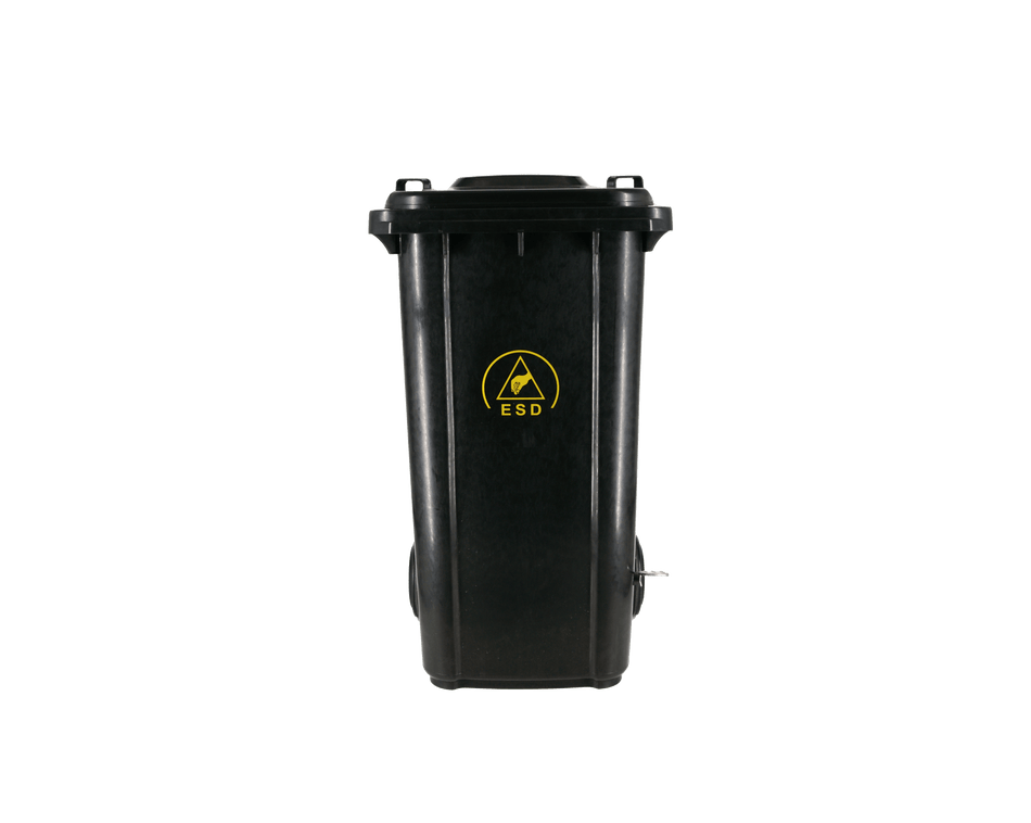 Permanent ESD Waste Bin with Lid