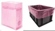 ESD Bag Gusset - Pink (100 pack)