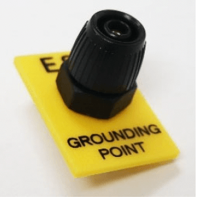ESD Yellow Grounding Point